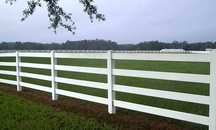 vinyl fence