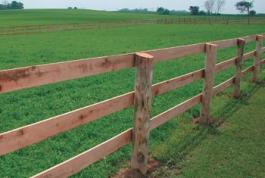 wood fence