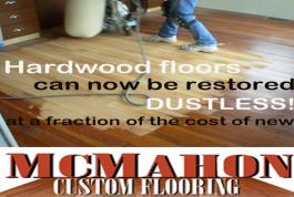 dustless hardwood floor refinishing